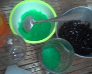 Es Campur (cincau+cendol) - Step 2