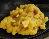 A picture of step 6 of Jackfruit samolina dessert.