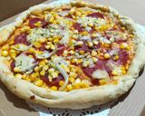 Foto langkah ke 8 dari resep Pizza Tanpa Ulen, Tanpa Proofing [Source: Chef Devina Hermawan].
