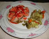 Foto del paso 9 de la receta: Medallones de Pechuga de Pollo con Ají Dulce