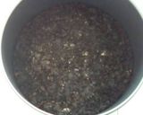 A picture of step 4 of No-Bake Oreo Cheesecake.