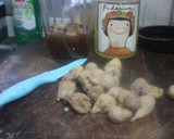 Foto del paso 1 de la receta: Higos rellenos, hidratados en licor de naranja