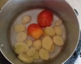 A picture of step 3 of TIMATAR DAAL AALO WITH BUTTER ZEERA RICE😋.