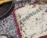 A picture of step 8 of Mutton Lasagna on stove.