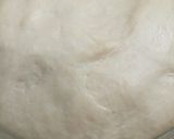 A picture of step 1 of Vegetable and meat pizza.