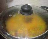 A picture of step 3 of Aloo Matar Ki Sabji without onion garlic.