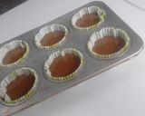 A picture of step 5 of Crazy Cupcakes - no eggs, no butter, no milk.