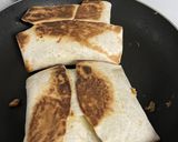 Foto del paso 4 de la receta: Fajita rellena de aguacate y tortilla de setas
