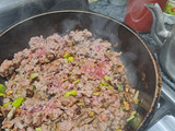 Carne con huevo, espectacular receta