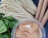 Foto langkah ke 1 dari resep Seblak Jamur Enoki.