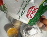 Foto langkah ke 4 dari resep Brownies Batik Keju Lumer.