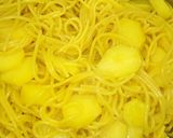 A picture of step 1 of Fried Spaghetti.