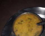 A picture of step 3 of Yellow dal.