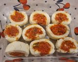A picture of step 5 of Carrot Halwa Khoa Rolls.