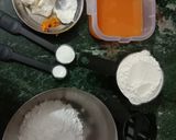 A picture of step 1 of Orange Cake.
