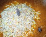 A picture of step 7 of Haleem Mix.