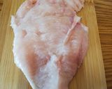 Baconbe tekert, töltött csirkemell, petrezselymes burgonyapürével recept fázis 3 fotója