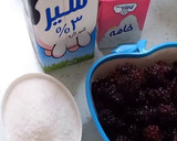 عکس مرحله 1 از دستور بستنی میوه ای 🍨🍨 (با طعم تمشک)