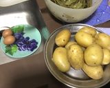 Foto del paso 1 de la receta: Judías verdes con jamón patatas y huevo duro