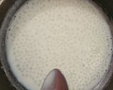 A picture of step 4 of Sabudana Kheer.