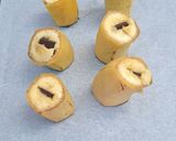 Une image de l'étape 1 de Bananes 🍌 à la coque.
