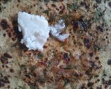 A picture of step 5 of Onion & Methi paratha.