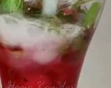 A picture of step 3 of Rose Strawberry Mojito.