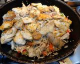 A picture of step 3 of Arroz con Pollo, Jon Style.