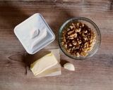 Foto del paso 1 de la receta: Bocadillos de queso de cabra y nuez