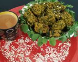 A picture of step 7 of Oats Palak - Methi Muthia.