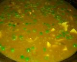 A picture of step 11 of Matar paneer.