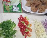 Foto langkah ke 2 dari resep Ayam Lada Garam enak super gercep.