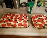 A picture of step 8 of Deluxe Pizza Casserole.