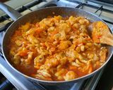 Kínai chilis csirke pirított tésztával 🥡 recept fázis 5 fotója