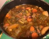 Une image de l'étape 22 de Soupe de légumes au lard et jus d'agneau.