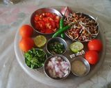 अंकुरित देशी चने (Ankurit desi chana recipe in hindi) रेसिपी चरण 1 फोटो