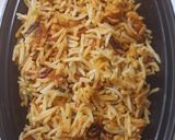 A picture of step 12 of Kabuli Chana Biryani /Chickpea Biryani.