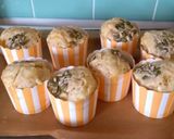 Foto del paso 3 de la receta: Muffins salados de jamón y queso con semillas
