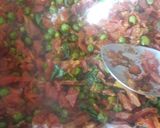 A picture of step 3 of Gajar Matar.