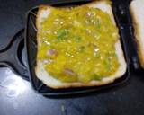 Leftover dal sandwich recipe step 2 photo