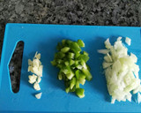 Foto del paso 2 de la receta: Hamburguesas de arroz, merluza y tomate