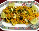 A picture of step 10 of Spicy Tomato Rava Upma.