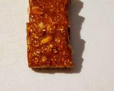 A picture of step 7 of Peanut and Sesame Chikki.