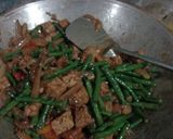 Foto langkah ke 5 dari resep 10) Tumis Kancang Panjang Tempe.