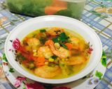 Foto langkah ke 10 dari resep Shrimp Soup Simple enak & sehat. 🍤🥗💞.