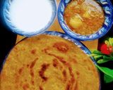 A picture of step 7 of Simple paratha.