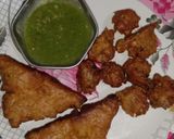 प्याज़ पकोड़ी ब्रेड (pyaz pakodi bread recipe in Hindi) रेसिपी चरण 2 फोटो
