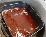 A picture of step 14 of Marble Cake without oven.