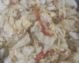 Foto langkah ke 6 dari resep Tumis kubis telur tomat.