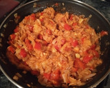 Foto del paso 8 de la receta: Calabacines con atún y pimiento rojo